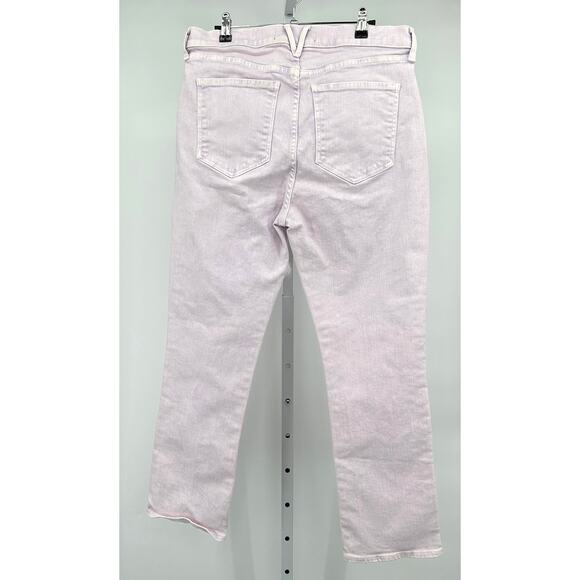 Veronica Beard Lavender Carly High‎ rise Kick Flare Jeans 32 - Picture 5 of 8